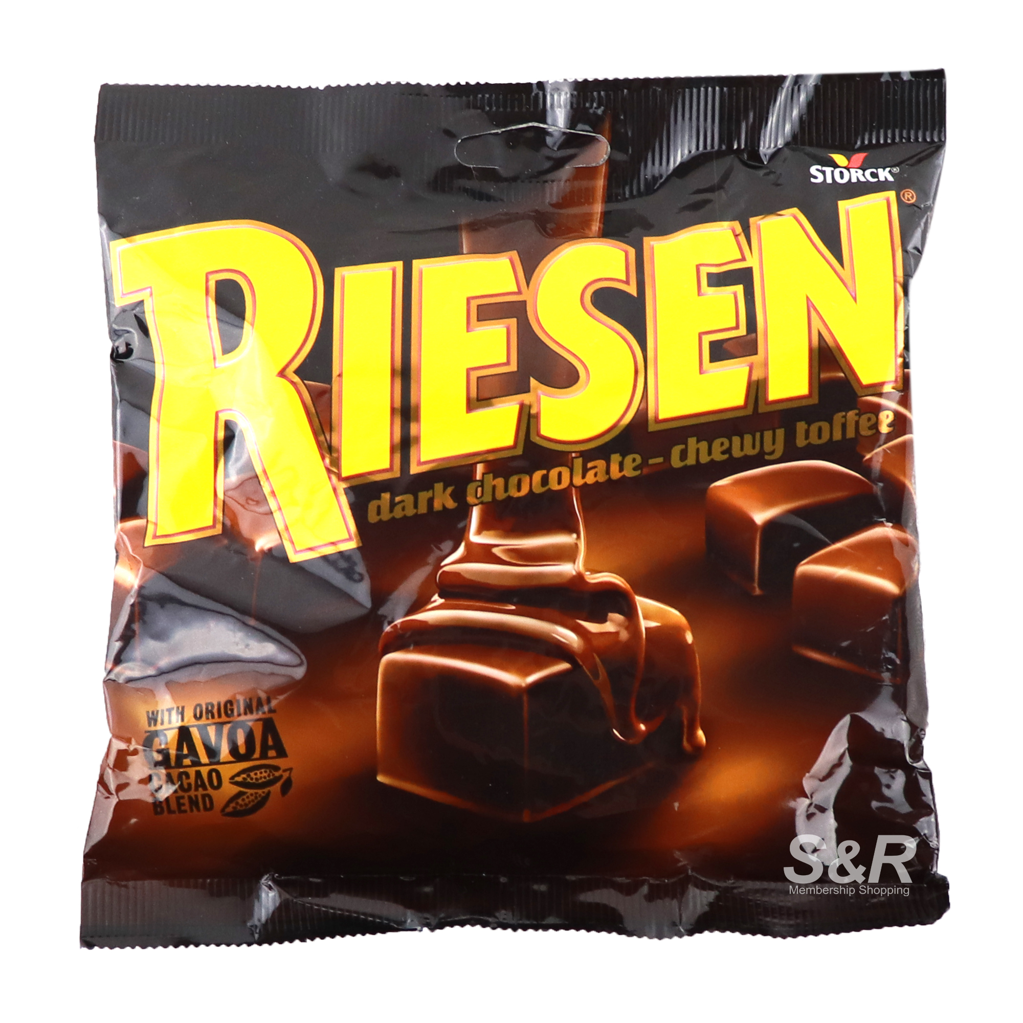 Riesen Dark Chocolate Chewy Toffee 150g Riesen Dark Chocolate Chewy Toffee 150g